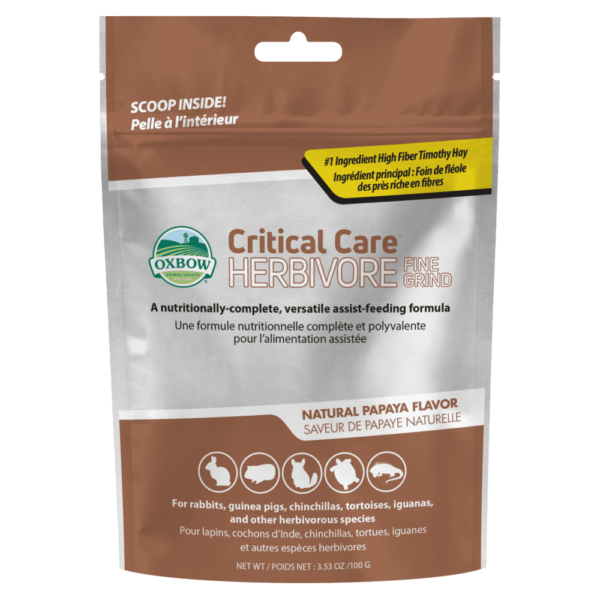 Oxbow critical care fine grind atstatantis papildas
